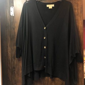 Michael Kors Black Cardigan Sweater